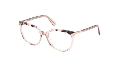 Guess Gu2881 Women's Glasses, Brown, Size 53 In Pink