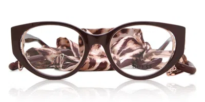 Guess Gu2885 Women's Glasses, Burgundy, Size 52