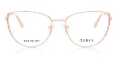 Guess Gu2904 Women's Glasses, Rose-gold, Size 53