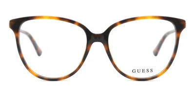 Guess Gu2905 053 Occhiali Da Vista Tartarugatishell Per Donna (solo Montatura) In Brown
