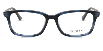 Guess Gu2907 Women's Glasses, Blue, Size 50