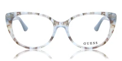 Guess Gu2908 Women's Glasses, Blue, Size 51 In Gray