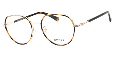 Guess Gu2915-d Vestibilità Orientale 033 Occhiali Da Vista Tartarugatishell Per Donna (solo Montatura)