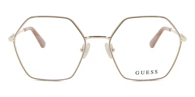 Guess Gu2934 Women's Glasses, Gold, Size 54
