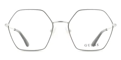 Guess Gu2934 Women's Glasses, Silver, Size 54 In Gray