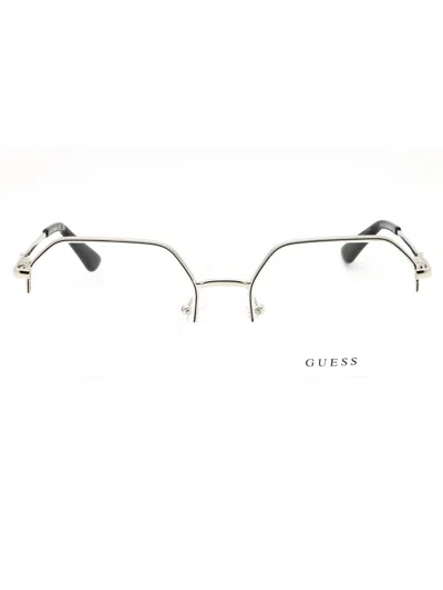Guess Gu2935 Eyeglasses In 005 - Black/other/clear Demo Lens