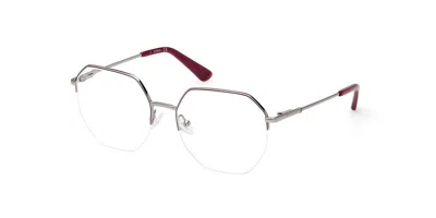 Guess Gu2935 Women's Glasses, Silver, Size 52 In White