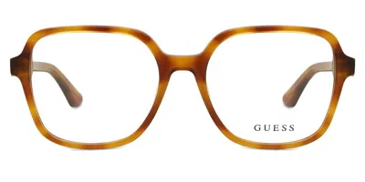 Guess Gu2938 Women's Glasses, Tortoiseshell, Size 53 In Brown