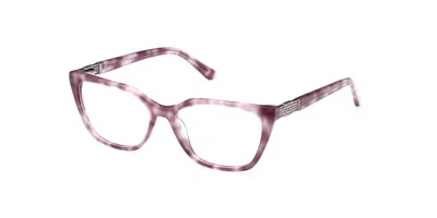Guess Gu2941 Women's Glasses, Tortoiseshell, Size 53 In Purple