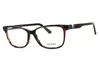 Guess Ladies Brown Rectangular Eyeglass Frames Gu2943 In Multi