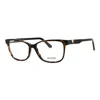 Guess Ladies Brown Rectangular Eyeglass Frames Gu2943 In Multi