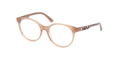 Guess Gu2944 Women's Glasses, Pink, Size 55 In Brown