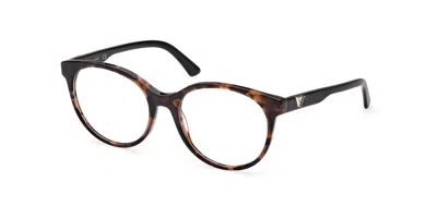 Guess Gu2944 Women's Glasses, Tortoiseshell, Size 55 In Red