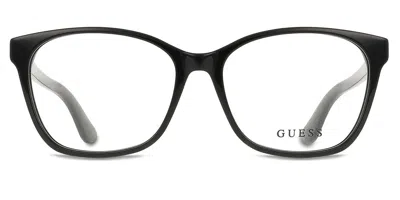 Guess Gu2949-n Women's Glasses, Black, Size 53