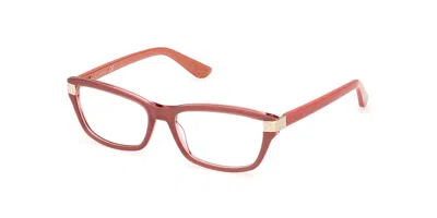 Guess Gu2956 Women's Glasses, Pink, Size 54 In Brown