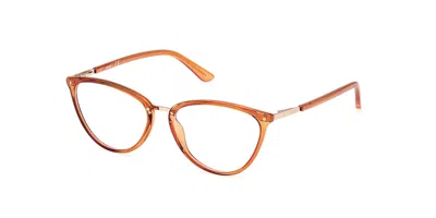 Guess Gu2957 Women's Glasses, Clear, Size 53 In Brown