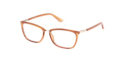 Guess Gu2958 Women's Glasses, Clear, Size 54 In Orange