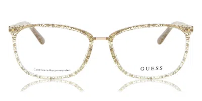 Guess Gu2958 Women's Glasses, Gold, Size 54 In Multi