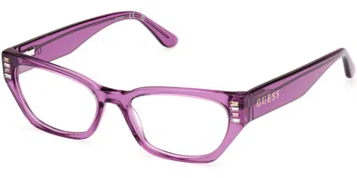 Guess Gu2967 Women's Glasses, Purple, Size 51