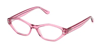Guess Gu2968 Women's Glasses, Pink, Size 53 In Purple