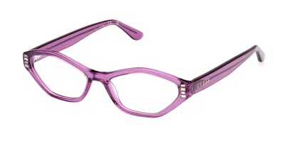 Guess Gu2968 Women's Glasses, Purple, Size 53