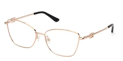Guess Gu2974 028 Women's Glasses Rose-gold Size 52 - Free Lenses - Blue Light Block Available