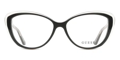 Guess Gu2978 005 Women's Glasses Black Size 55 - Free Lenses - Blue Light Block Available