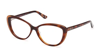 Guess Gu2978 Women's Glasses, Tortoiseshell, Size 55 In Brown
