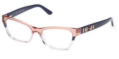 Guess Gu2979 092 Women's Glasses Brown Size 54 - Free Lenses - Blue Light Block Available In Multi