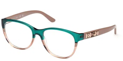 Guess Gu2980 Women's Glasses, Brown, Size 53 In Multi