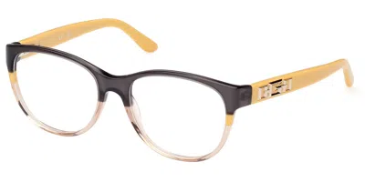 Guess Gu2980 Women's Glasses, Brown, Size 53 In Multi
