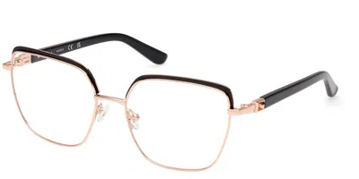 Guess Gu2983 Women's Glasses, Black, Size 56 In Gold