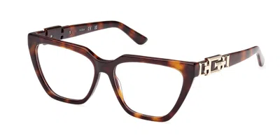 Guess Gu2985 052 Women's Glasses Tortoiseshell Size 54 - Free Lenses - Blue Light Block Available In Brown