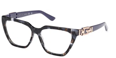Guess Gu2985 Women's Glasses, Tortoiseshell, Size 54 In Gray