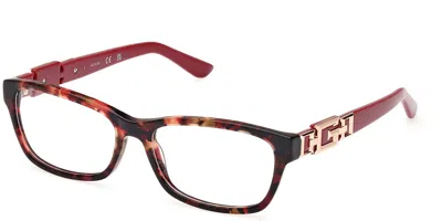 Guess Gu2986 Women's Glasses, Tortoiseshell, Size 51 In Transparent