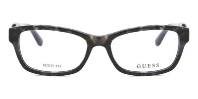Guess Gu2986 Women's Glasses, Tortoiseshell, Size 51 In Gray