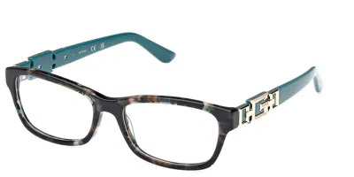 Guess Gu2986 Women's Glasses, Tortoiseshell, Size 51 In Brown