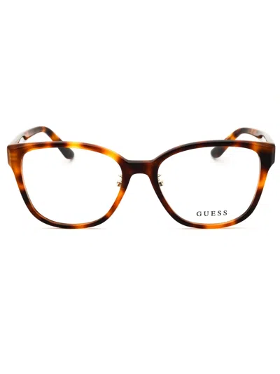 Guess Gu2992-d Eyeglasses In Brown