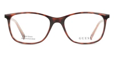 Guess Gu3004 Men's Glasses, Tortoiseshell, Size 51 In Orange