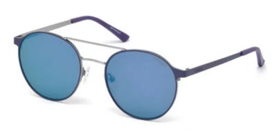Guess Gu3023 83w Men's Sunglasses Purple Size 52 In Multi