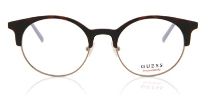 Guess Gu3025 Men's Glasses, Tortoiseshell, Size 51 In Black