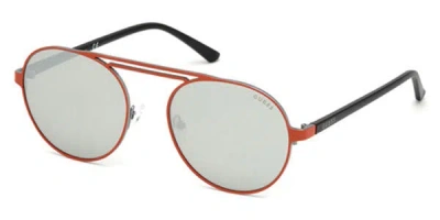 Guess Gu3028 67c Men's Sunglasses Red Size 55