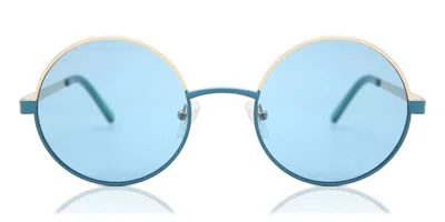 Guess Gu3046 87q Men's Sunglasses Blue Size 52