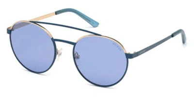 Guess Gu3047 84x Men's Sunglasses Blue Size 53