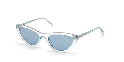 Guess Gu3053 84x Occhiali Da Sole Chiari Per Donna In Blue