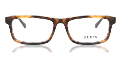 Guess Gu50015 053 Men's Glasses Tortoiseshell Size 56 - Free Lenses - Blue Light Block Available In Brown