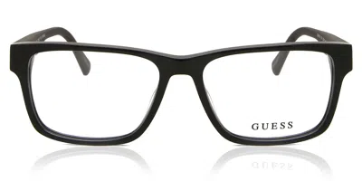 Guess Gu50018 001 Men's Glasses Black Size 52 - Free Lenses - Blue Light Block Available