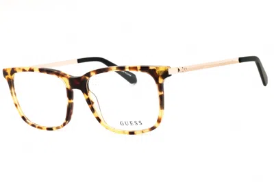 Guess Gu50048 053 Blonde Havana 54mm In Multi