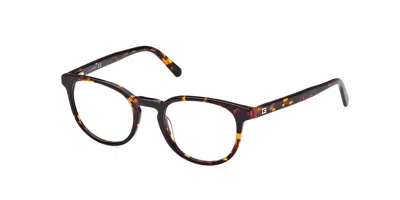 Guess Gu50069 Men's Glasses, Tortoiseshell, Size 49 In Brown