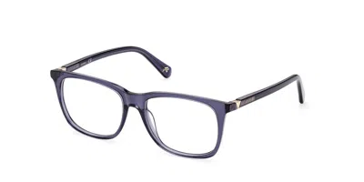 Guess Gu50071 020 Men's Glasses Blue Size 52 - Free Lenses - Blue Light Block Available In Black